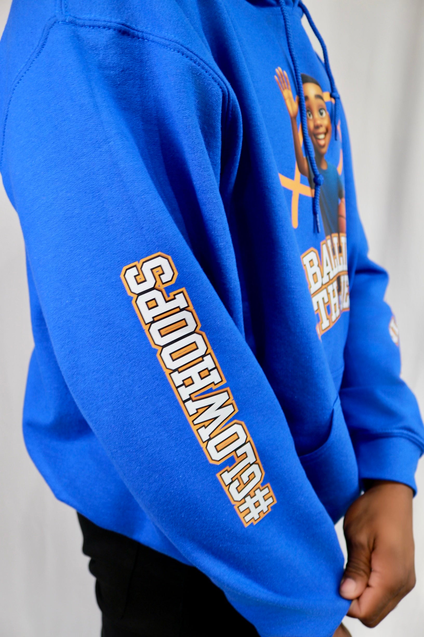 Basketball Boy Hoodie – “Jumpin’ for Jesus”