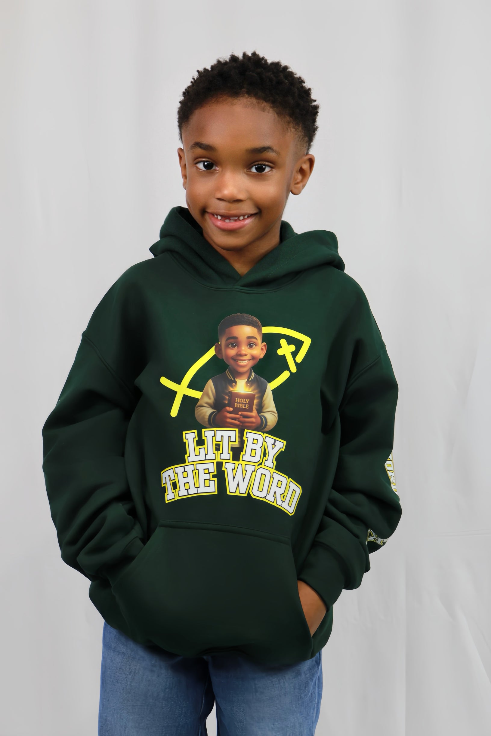 Bible Glow Boy Hoodie – “Lit by the Word”