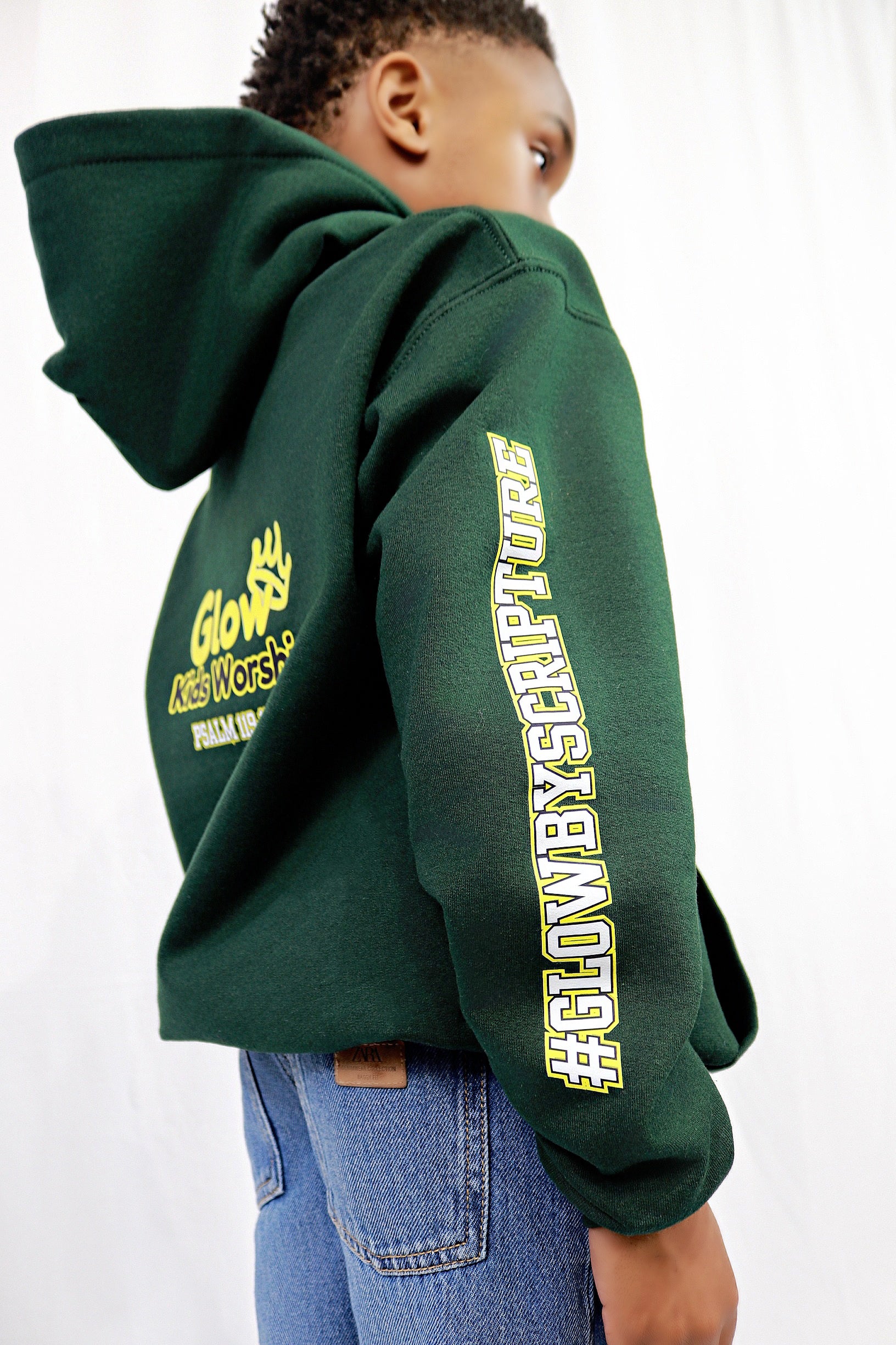 Bible Glow Boy Hoodie – “Lit by the Word”