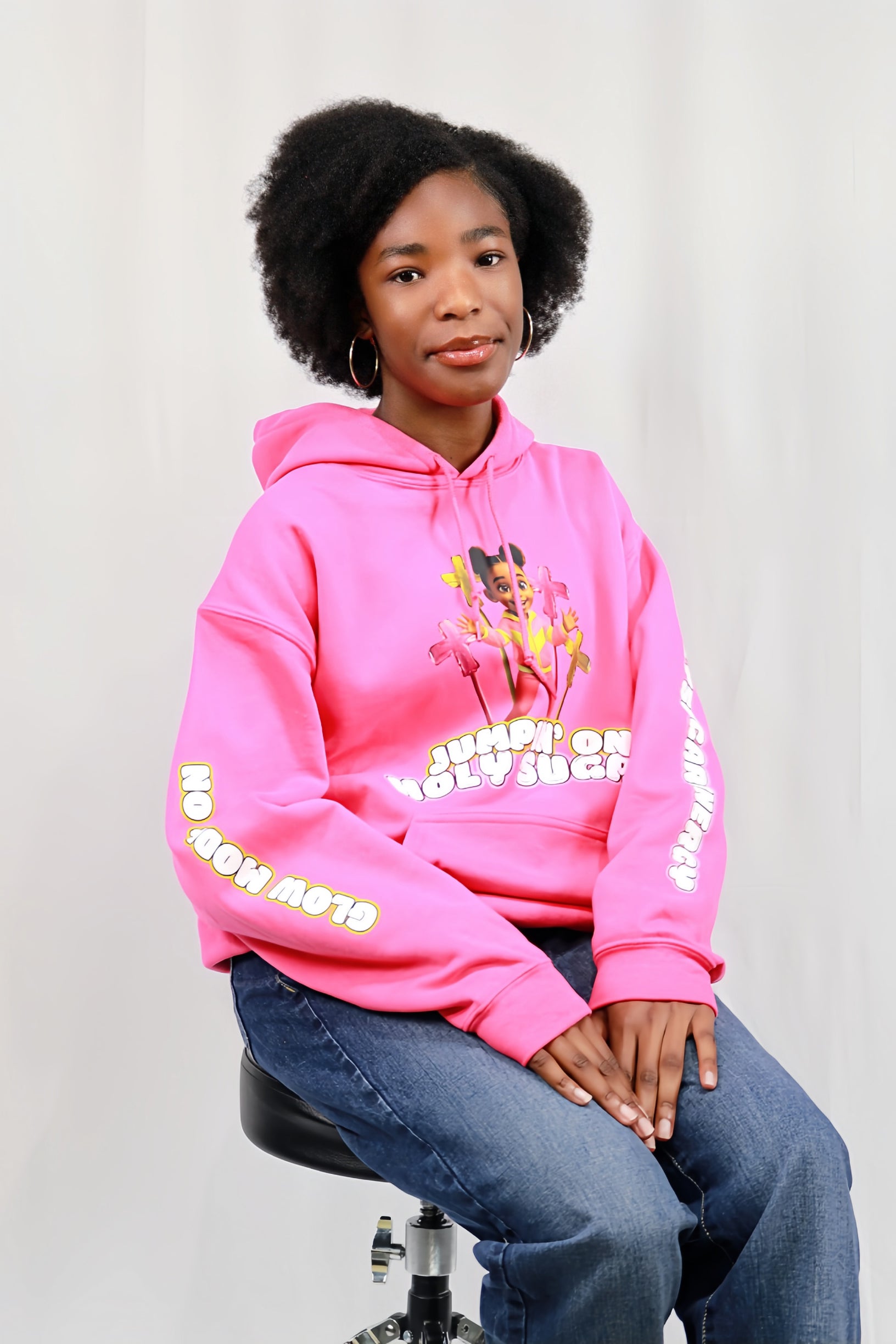 Holy Sugar Girl Hoodie – “This Praise Hits Different”